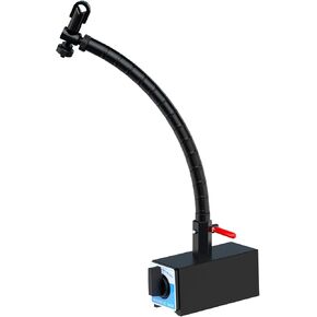 قاعدة مغناطيسية، مناسبة لأضواء الآلة المغناطيسية، حامل المؤشر متري M8 X 1.25 فتحة مدببة، 4.72 × 1.96 × 2.16 بوصة، قطعة واحدة... in Kuwait