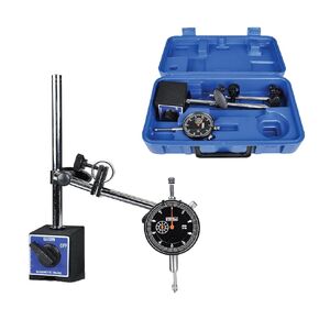 Fowler 52-520-199-0, Magnetic Base and Black Dial Indicator Set