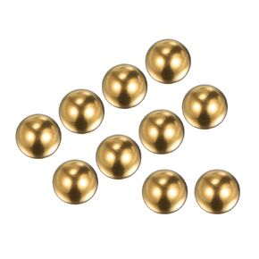 10pcs Brass Precision Balls - [5/16 Inch] Round for Bearings Bushings Valves Use
