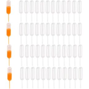 120Pcs 4ml Cupcake Pipettes, Dessert Pipettes Cupcake Strawberry Infuser Tubes Pipette Baking Shot Tubes for Liquor Strawberry Cupcake Injector Tube Shots for Alcohol Infused Tubes Mini Pipettes