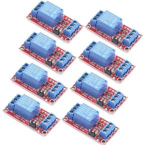 5v Relay Module 1 Channel Relay Board for Raspberry Pi with Opto-Isolated High or Low Level Trigger 5v 1 Channel Relay Switch for Arduino