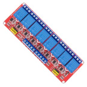 2PCS 4 Channel 5V Relay Module with Optocoupler High or Low Level Trigger Expansion Board for Raspberry Pi Arduino