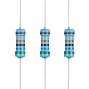 100pcs 10K ohm Resistor 1/2w (0.5Watt) ±1% Tolerance Metal Film Fixed Resistor, Multiple Values of Resistance Optional
