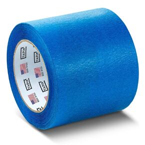 Wide Blue Painters Tape, 4 inch x 60 Yards, 3D Tape, 3D Printing Tape, Easy Clean Removal up to 21 Days, Masking Tape