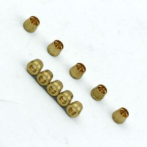 an -3 an3 3an brass olive insert sleeve ferrule for PTFE teflon hose end fitting adapter 10pcs