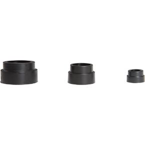 T12-EC End Cap for T12 Tube Guards, Black, 25-Pack