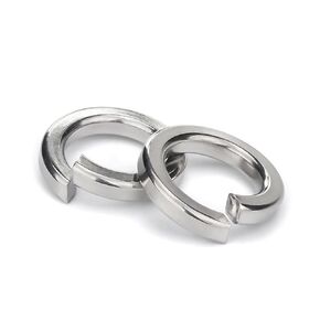 M10 Black Split Lock Washer, 18-8 (304) Stainless Steel Black Coating Spring Lock Washer 100PCS