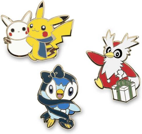 Pokémon Center: Pokémon Holiday Joy Pokémon Pins (3-Pack) in Saudi Arabia