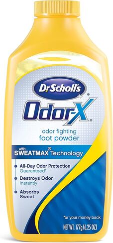 Dr. Scholl's OdorX All Day Deod Powder. 6.25 Ounce in Saudi Arabia