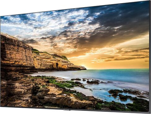 شاشة عرض لافتات تجارية SAMSUNG Business QE70T مقاس 70 بوصة 4K UHD 3840x2160 LED، HDMI، USB، مكبرات صوت، ضمان لمدة 3 سنوات، تشغيل 16/7، 300 نيت (LH70QETELGCXGO)، أسود in Saudi Arabia