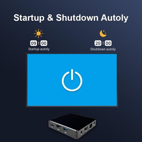 Adertising Media Player Box Commercial Display Mate Remote Publish Menu AD 2+16G Digital Signage Box (YM06 / 2+16G) in Saudi Arabia