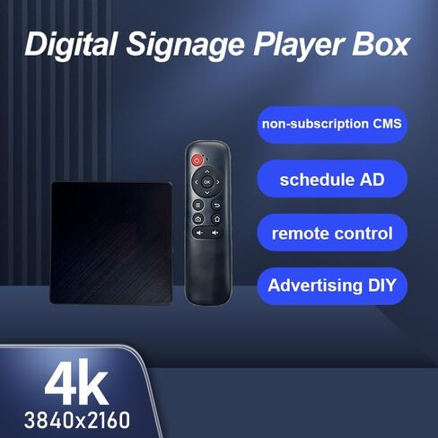 Adertising Media Player Box Commercial Display Mate Remote Publish Menu AD 2+16G Digital Signage Box (YM06 / 2+16G) in Saudi Arabia