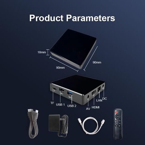 Adertising Media Player Box Commercial Display Mate Remote Publish Menu AD 2+16G Digital Signage Box (YM06 / 2+16G) in Saudi Arabia