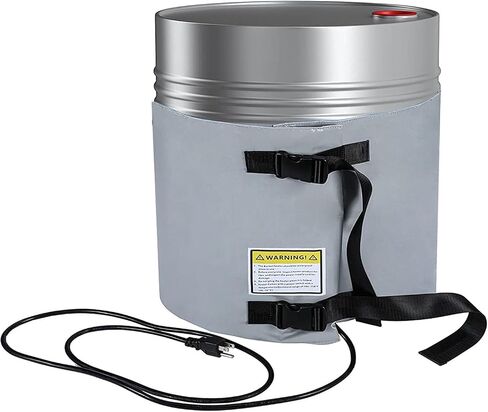 H&G lifestyles Insulated Pail Band Heater 5-Gallon Insulated Drum Honey Heater 100 Watt 120 Volt Grease Keg Heater Temperature Adjustment in Saudi Arabia