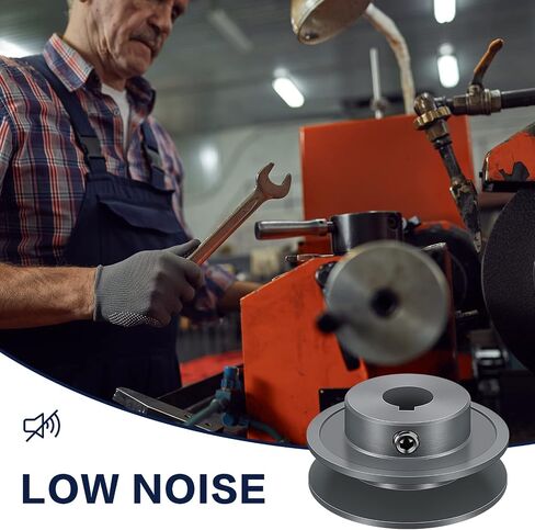 Mechanical Belt Pulley Single/Double Groove Web Sheave Bored-to-Size Belt Sheave Cast Iron Belt Section (AK25-5/8, Single Groove) in Saudi Arabia