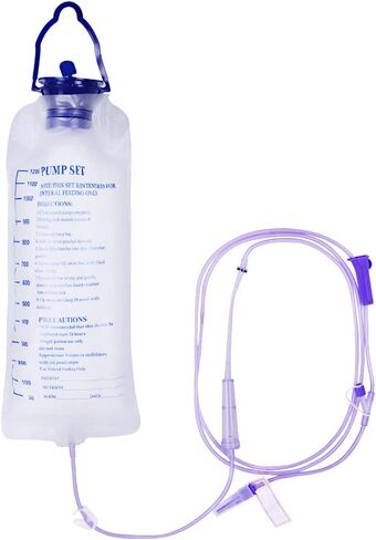 مجموعة أكياس قابلة لإعادة الاستخدام، حقيبة 1200 مل N-utrition حقيبة كبيرة تتحمل الجاذبية يمكن التخلص منها in Kuwait