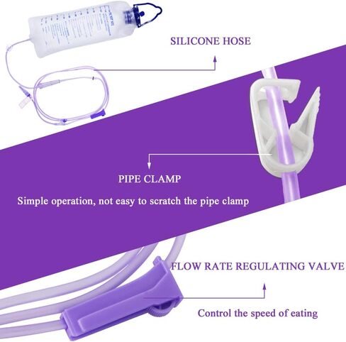 مجموعة أكياس قابلة لإعادة الاستخدام، حقيبة 1200 مل N-utrition حقيبة كبيرة تتحمل الجاذبية يمكن التخلص منها in Kuwait