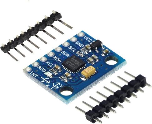 6 قطعة MPU6050 الدوران الاستشعار 3 محور التسارع جيروسكوب وحدة 6 DOF GY-521 MPU-6050 in Kuwait
