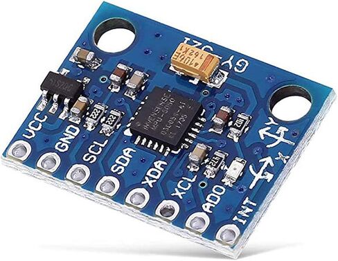 6 قطعة MPU6050 الدوران الاستشعار 3 محور التسارع جيروسكوب وحدة 6 DOF GY-521 MPU-6050 in Kuwait