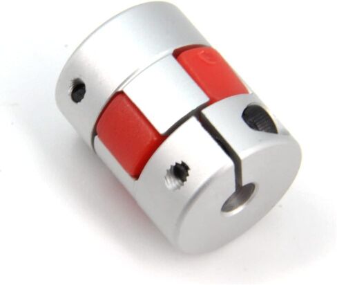 5mm to 8mm Bore Aluminium Plum Flexible Shaft Coupling Servo Stepper MotorJaw D20xL25 Connector Flexible Shaft Couplers for 3D Printer/CNC Machine/DIY Encoder, 2pcs/Pack (5mmx8mm) in Saudi Arabia