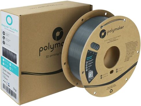Polymaker PLA PRO Filament أسود، خيوط طابعة ثلاثية الأبعاد قوية 1.75 مم 1 كجم - PolyLite PLA Filament PRO طباعة ثلاثية الأبعاد قوية وعالية الصلابة in Saudi Arabia