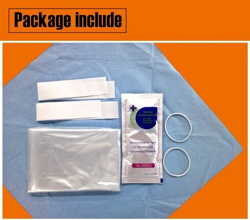 Ultrasound Probe Cover - Transducer Cover Latex-Free Sterile Disposable Clear, 6" x 12", Individual Packaging (50 pcs) in Saudi Arabia