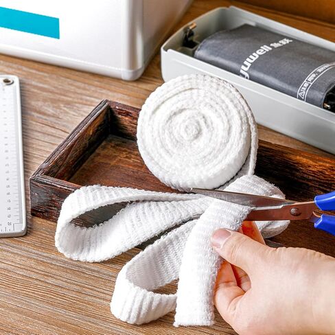 Tubular Bandage Elastic Net Wound Dressing Elastic Dressing Retainer Tubular Stretch Elastic Gauze Bandage Without The Use of Adhesive Tape, 33 Yard Roll Stretched (Size 5 for Elbow, Shank) in Saudi Arabia