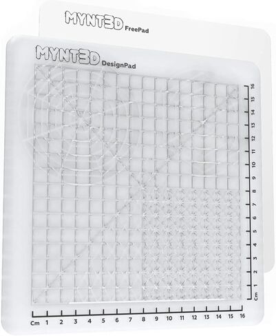 طقم حصيرة القلم ثلاثي الأبعاد من MYNT3D، DesignPad + FreePad، أسود in Kuwait