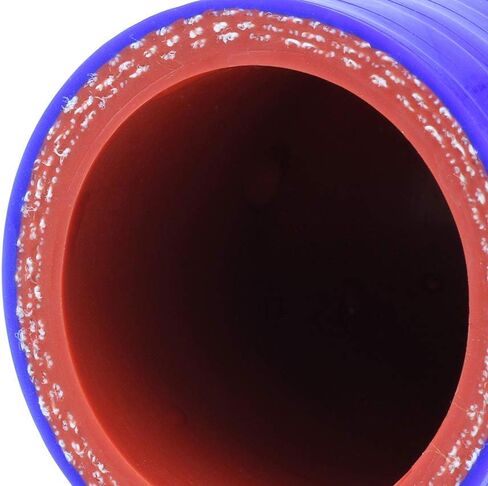 HPS 1/4 بوصة (6.5 مم) سخان تجاوز غطاء مبرد السيليكون المقوى 3 طبقات أسود بدرجة حرارة عالية، طول 1-1/2 بوصة، 350 فهرنهايت كحد أقصى. درجة الحرارة، سمك الجدار 4 مم in Kuwait