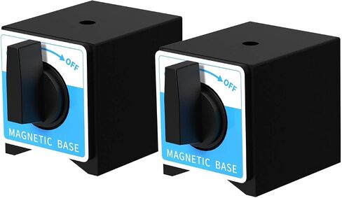 Magnetic Base,Suitable for Magnetic Machine Lights,Indicator Holder Metric M8 X 1.25 Tapped Hole,4.72x1.96x2.16 Inch,1 pc… in Saudi Arabia