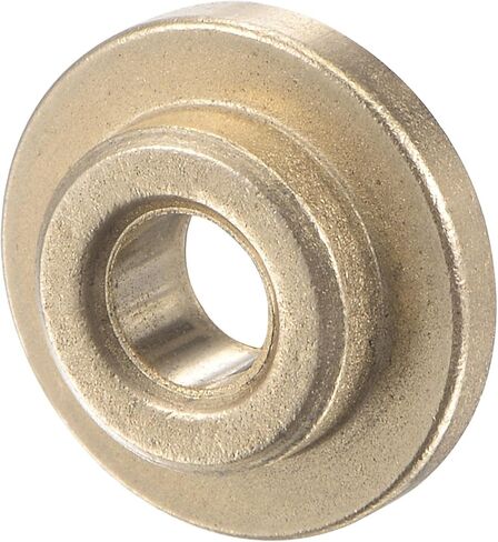 uxcell Flange Sleeve Bearings 4mm Bore 8mm OD 6mm Length 12mm Flange Dia 2mm Flange Thickness Sintered Bronze Self-Lubricating Bushing 2pcs in Saudi Arabia