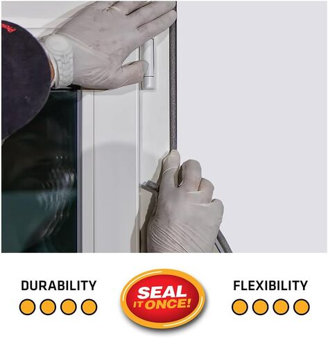 Sika - Polyethylene foam - Closed cell backer rod (gray) - to fill joints and cracks before applying sealant - water-resistant, flexible - 3/4" x 20' (pack of 6) in Saudi Arabia