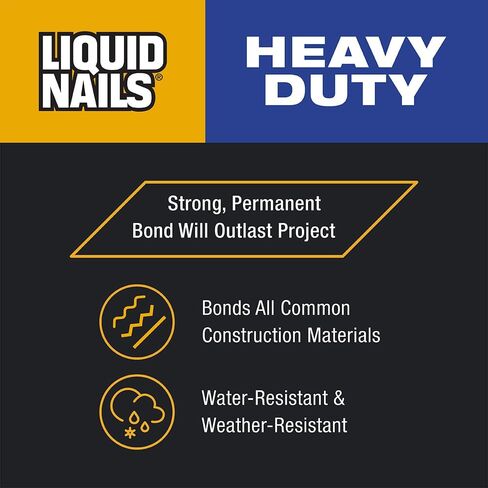 Liquid Nails Heavy Duty Construction Adhesive (LN903), 10 oz (Pack of 2) in Saudi Arabia
