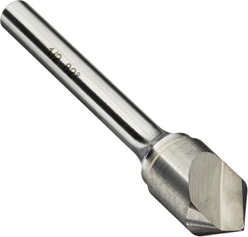 أدوات القطع Kodiak KCT118974 مصنوعة في الولايات المتحدة الأمريكية من الكربيد الصلب، مزمار واحد، 82 درجة، قطر 1/2 بوصة in Saudi Arabia