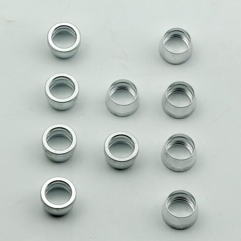 AN6 AN -6 6AN 6-AN AN-6 الألومنيوم الزيتون كم إدراج الطويق ل PTFE تفلون خرطوم نهاية المناسب محول 10 قطعة in Kuwait