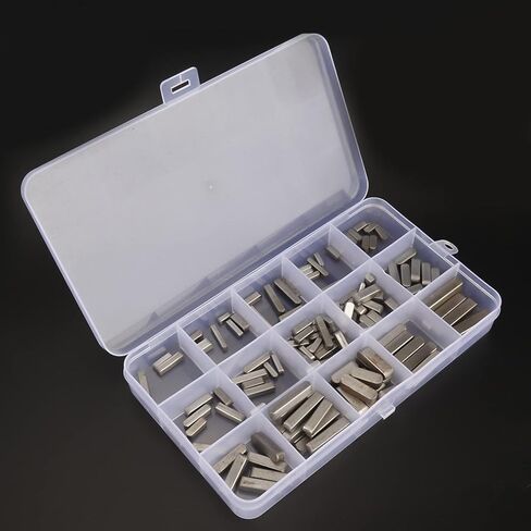 140 قطعة المهنية محرك متوازي رمح مفتاح الجولة نهاية ريشة محاصر دبابيس متوازية مربع مرتبطا دبوس مجموعات in Kuwait