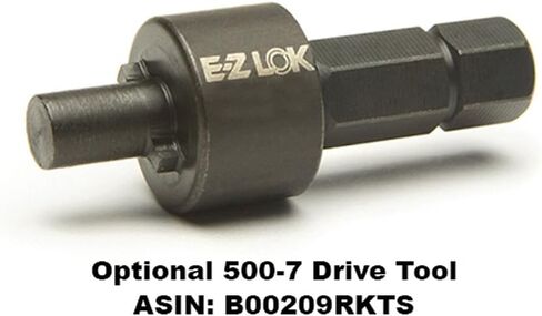 E-Z LOK - 329-8 E-Z Lok Externally Threaded Insert, C12L14 Carbon Steel, Meets AISI 12L14, 1/2"-13 Internal Threads, 3/4"-10 External Threads, 0.656" Length, Made in US (Pack of 5) in Saudi Arabia