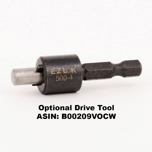 E-Z LOK Threaded Insert for Metal 303 Stainless Steel Thread Inserts 5/16-18 Internal Threads, 1/2-13 External Threads, 0.484" Length-(Pack of 20,100 Count Total) in Saudi Arabia