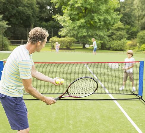 Badminton Net, Portable Badminton Net with Stand, Height Adjustable Badminton Net Set Backyard Outdoor, 10X3 FT Tennis Volleyball Net Easy Setup in Kuwait