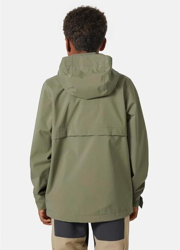 Helly-Hansen Unisex Kid's Rigging Rain Jacket, 421 Lav Green, 12 in Saudi Arabia