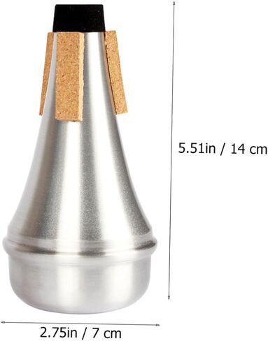 Trumpet Cup Mute Brass - Silencer Muffler for Trumpet Wind Instrument Accessories for Trumpet Stand Musical Instruments Sax Stand Trumpe in Saudi Arabia