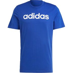 Adidas Men assentials Single Jersey Linear Linear Logo T-Shirt in Kuwait
