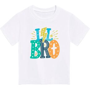 Big Brother T Shirt - Tee Cotton Graphic Tee للأولاد ، مطابقة ملابس الإخوة (2-7Y) in Kuwait