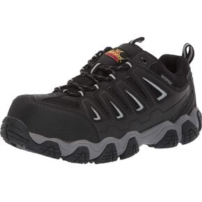 Thorogood Crosstrex Waterproof Athletic Safety Toe Work Shoes for Men - Lightweight Premium Leather and Mesh with Comfort Insole and Slip-Resistant Outsole; ASTM Rated in Saudi Arabia