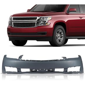 Front Bumper Cover Fits for Chevrolet Tahoe Suburban 2015 2016 2017 2018 2019 2020 Front Bumper with Radar Hole Plastic Front Bumper Factory Specification GM1000974 in Kuwait