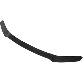 IKON MOTORSPORTS, Front Bumper Lip Compatible with 2017-2021 Honda Civic Hatchback & Si, HFP Style Gloss Black PP Front Air Dam Chin Spoiler 3PCS, 2018 2019 2020 in Kuwait