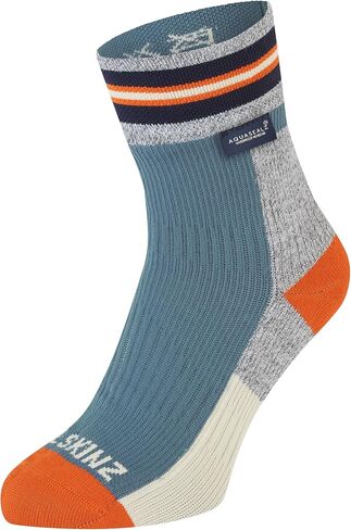 SEALSKINZ Surlingham Waterproof All Weather Ankle Length Striped Sock in Saudi Arabia