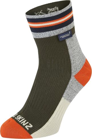 SEALSKINZ Surlingham Waterproof All Weather Ankle Length Striped Sock in Saudi Arabia