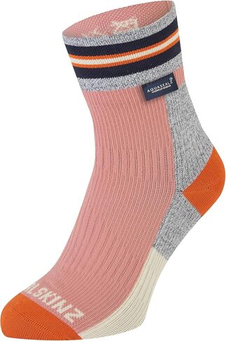 SEALSKINZ Surlingham Waterproof All Weather Ankle Length Striped Sock in Saudi Arabia
