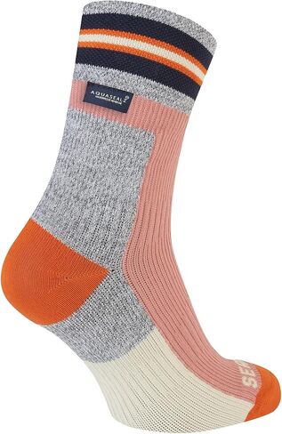 SEALSKINZ Surlingham Waterproof All Weather Ankle Length Striped Sock in Saudi Arabia